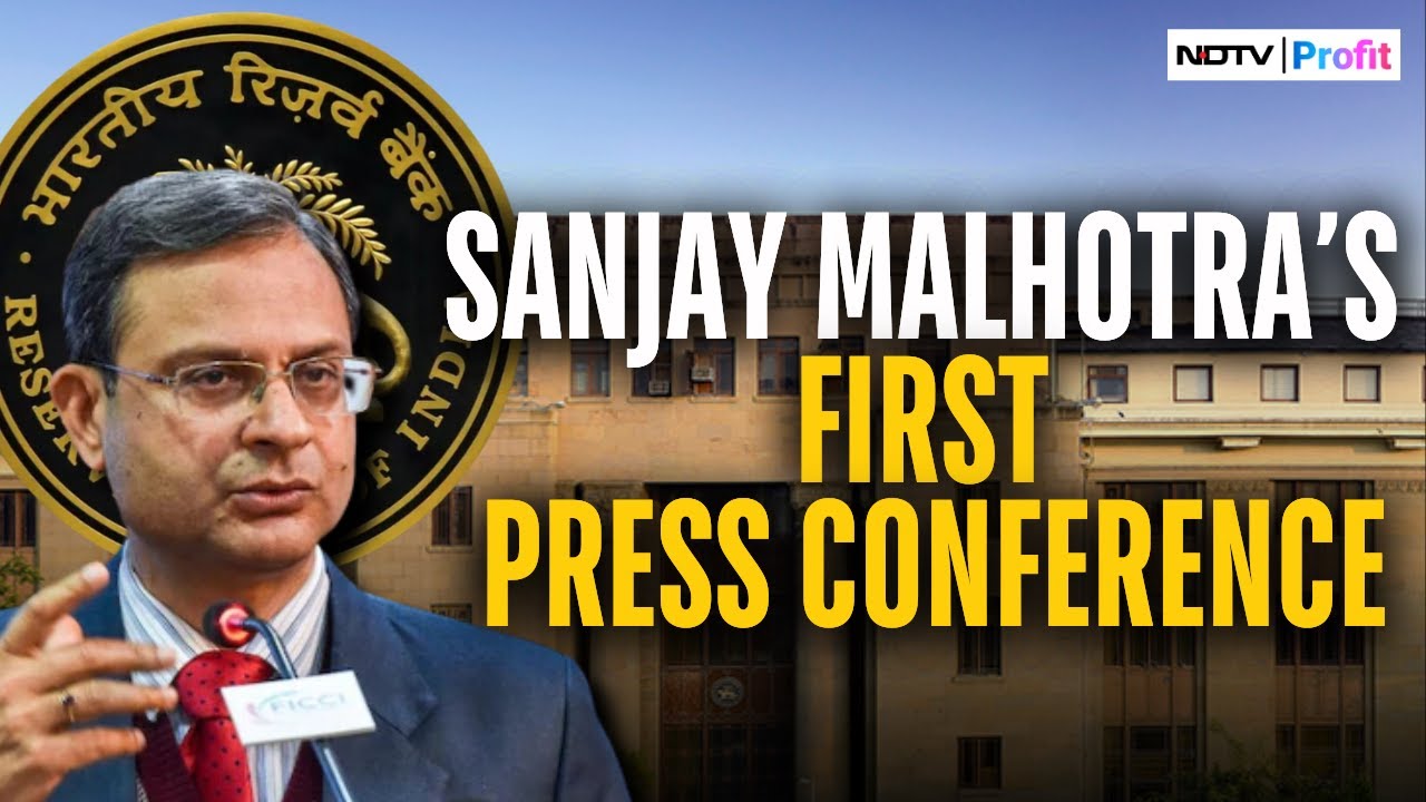 Sanjay Malhotra LIVE | New RBI Governor Live| New RBI Governor Press Conference Live | RBI LIVE News