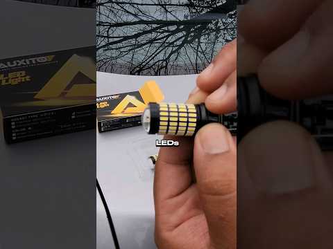 These Auxito LED reverse bulbs are outrageously bright!