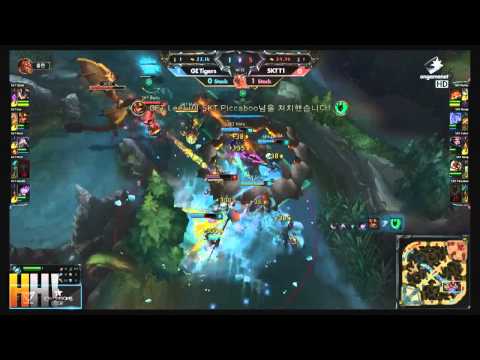 SK Telecom T1 vs GE Tigers - Game 2 - Highlights - LCK Spring 2015 - W6D3