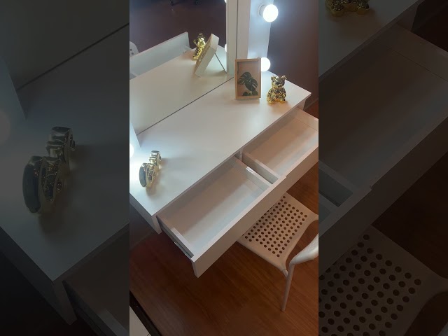 Penteadeira Suspensa Estrela 2 Gavetas Branco - Panorama Móveis
