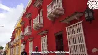 preview picture of video 'CARTAGENA en COLOMBIA, Centro Historico y Getsemani'