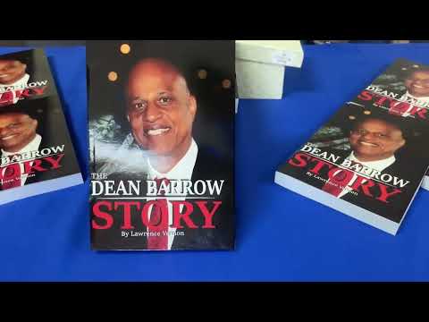 New Biography of Former PM Dean Barrow Launched by Lawrence Vernon