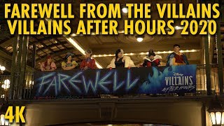Disney Villains Say Farewell at Villains After Hours 2020 | Walt Disney World