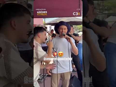 la previa de cosquín explotó con @Campedrinos