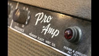 Video thumbnail for 1962 Fender Pro Amp by Guitar Media