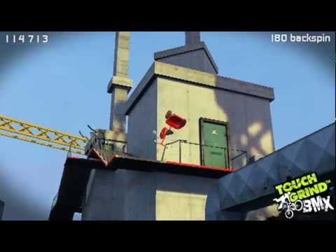 2,538,423 Points on SKYLINE - Touchgrind BMX