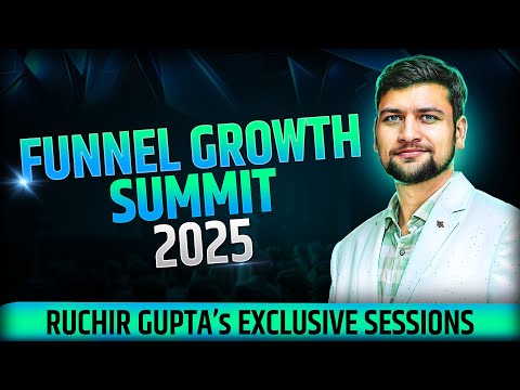 Ruchir Gupta Live at Funnel Growth Summit 2025