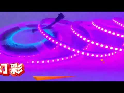 New No spots Digital 24v ws2811 cob rgb pixel led strip  420led 10 pixels