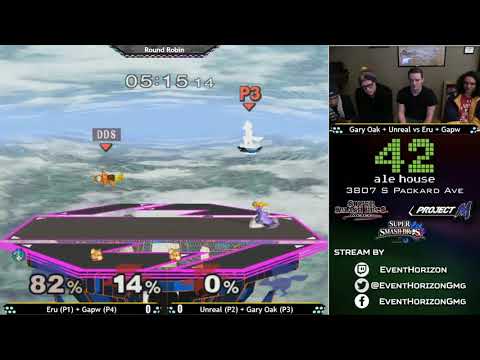 Construct 104 - Eru + Gapw vs Unreal + Gary Oak - Melee Doubles