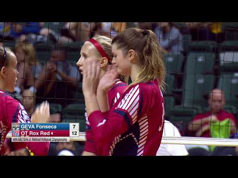 2017 AAU Volleyball Nationals - 13 Open Final (OT 13 S Rox Red vs. GEVA 13 Fonseca)