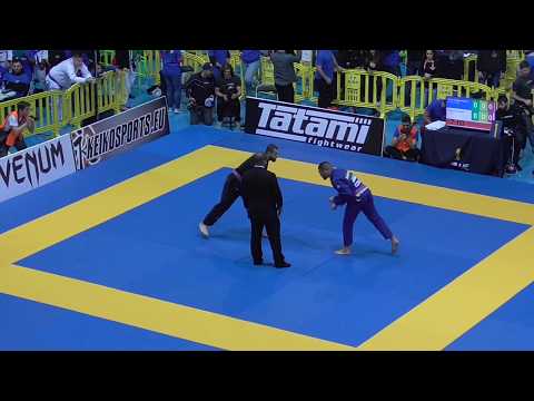 Cemil Karahan vs Reda Mebtouche - IBJJF European Open 2018 - Purple Adult - Open