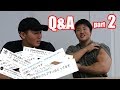 【筋トレ】相澤隼人くんとQ&A!part2  トレーニングの分割は?チートデイ何食べる?など