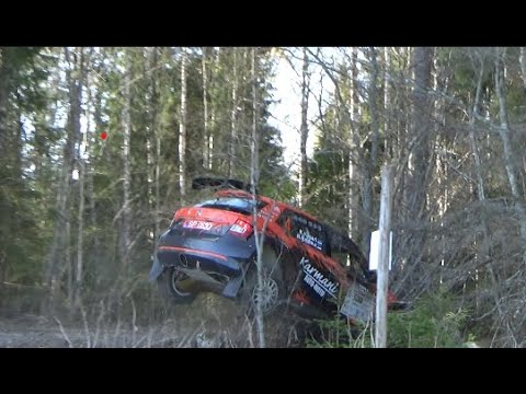 Rapla ralli 2023 I action, mistakes and crashes
