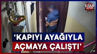 Akılalmaz Anlar! Kurye Genç Kadına Sipariş Getirdi, İçeri Girmeye Kalktı | Star 