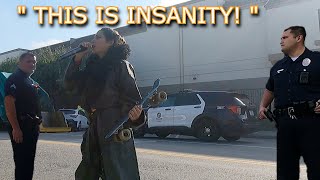 In the Streets - Daisy the Venice Healer Challenges  Homeless Enforcement Authorities