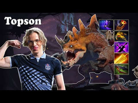 Topson - Primal Beast Offlane | Dota 2 7.31 Gameplay