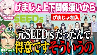 げまじょの代理で呼ばれた真実を知ってショックを受けるチャイカ/SEEDsで培った上下関係でしぃしぃの圧に負けないチャイちゃん【にじさんじ切り抜き/花畑チャイカ/椎名唯華/魔界ノりりむ/本間ひまわり】