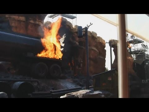 Studio Tram Tour: Behind the Magic in Disney Studios, Paris.