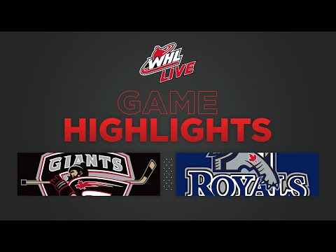WHL Highlights: Giants (5) at Royals (3) - December 14, 2022