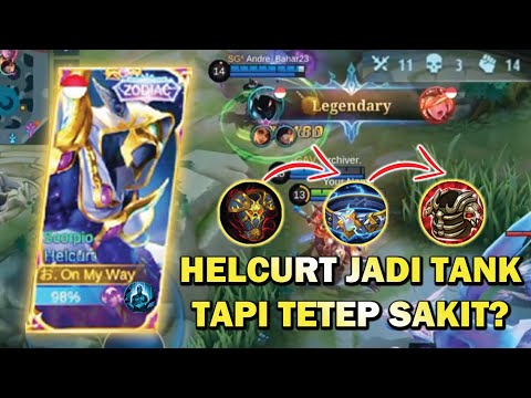 HELCURT TANK l NEW BUILD SEASON 23 l TUTORIAL HELCURT REVAMP SEASON 23 l TOP GLOBAL HELCURT l MLBB