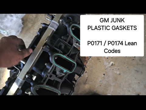 2007 Chevy Suburban P0171 P0174 - Lean Codes Fixed - Intake Manifold Gaskets  New Family Vehicle