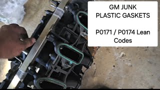 2007 Chevy Suburban P0171 P0174 - Lean Codes Fixed - Intake Manifold Gaskets  New Family Vehicle