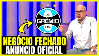  REFORO NO GRMIO! ANUNCIO OFICIAL! NOTICIAS DO GRMIO