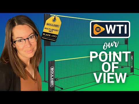 Boulder Badminton Pickleball Net - WTI product video review