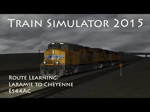 Train Simulator 2015 - Route Learning USA: Sherman Hill Laramie to Cheyenne (ES44AC)