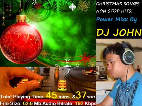 DJ Manoy John - Christmas Song's Non Stop Hits