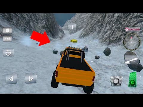Snow Driving Offroad 6x6 Truck - Best Gameplay