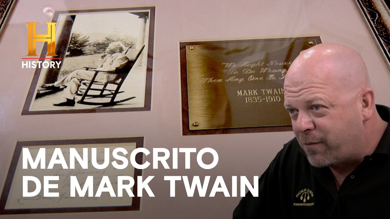 ¡APARECE UN MANUSCRITO ORIGINAL DE MARK TWAIN DE MILES DE DÓLARES!  - El Precio de la Historia