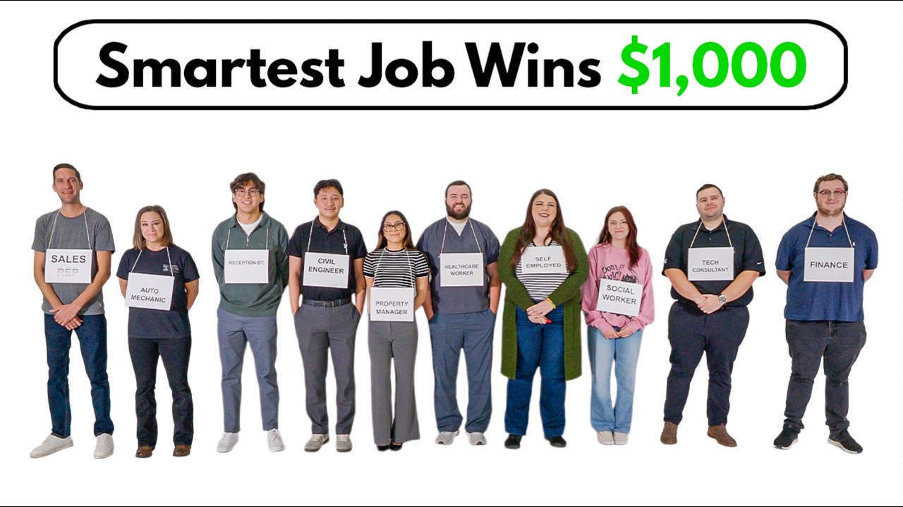 10 Jobs vs General Knowledge Quiz