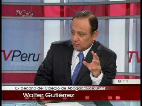 Walter Gutierrez - Entrevista Canal 7 informe legislativo 2001-2010 (31/12/2010)