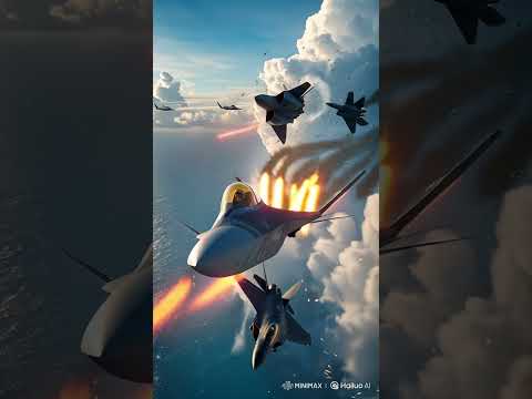 US Air Force Pilot Takes Down Enemy Jet in Epic Dogfight 🇺🇸✈️ #Shorts#military #army #airforce