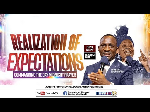 COMMANDING THE DAY MIDNIGHT PRAYER REALIZATION FOR EXPECTATIONS|| 03-09-2025