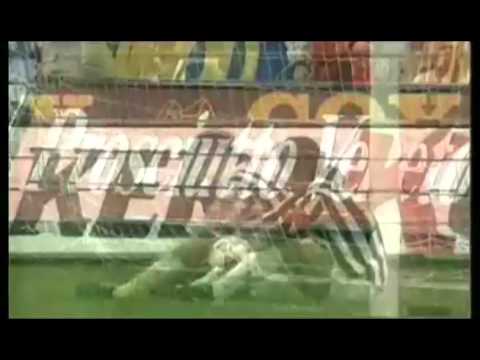 Goal! R.Baggio. 1993. Milan-Juventus 1:3