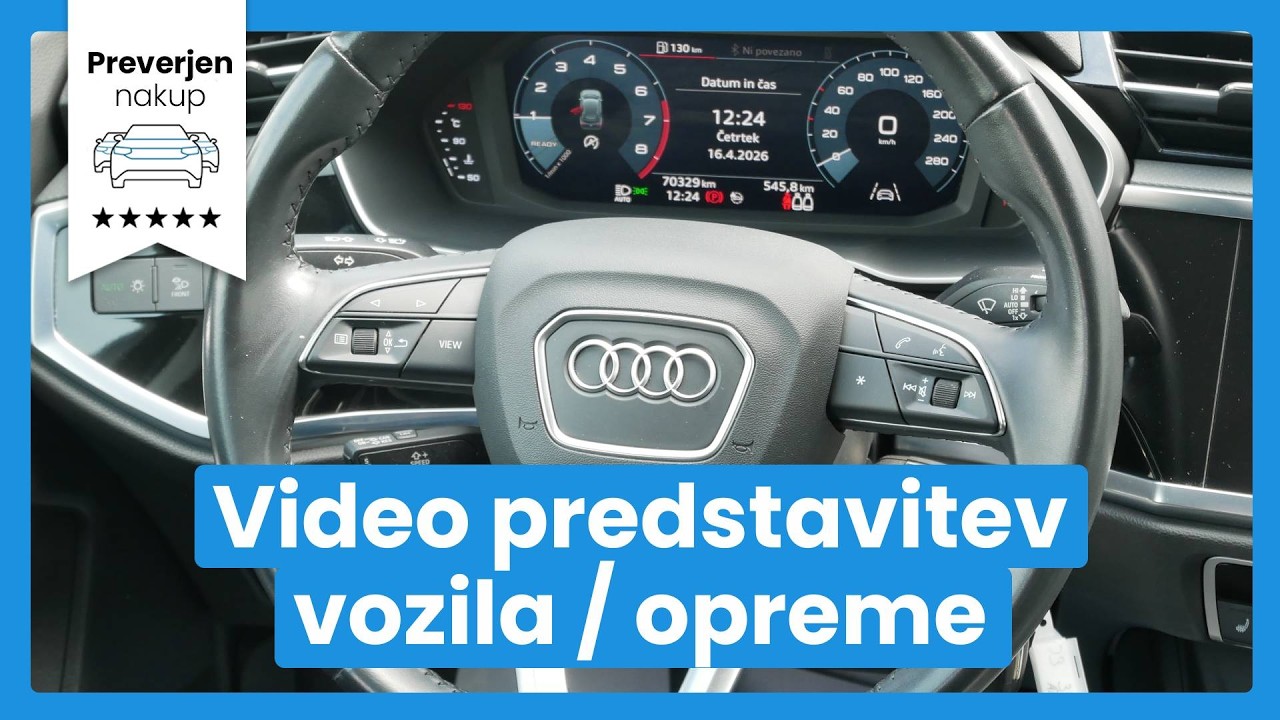 Audi Q3 35 TFSI Advanced - SLOVENSKO VOZILO