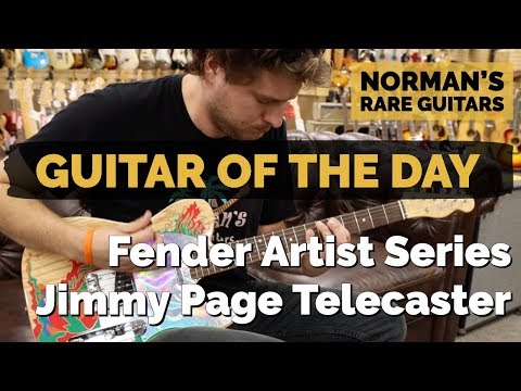 Guitar of the Day: Fender Artist Series Jimmy Page Telecaster | Norman's Rare Guitars