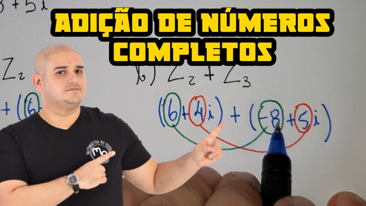 Números complexos - Adição de números complexos