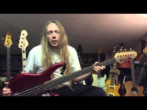 Meet The Octopussy - 8 String Vintage Bass Demo By Jamie Mallender for Jamie TV