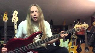 Meet The Octopussy - 8 String Vintage Bass Demo By Jamie Mallender for Jamie TV