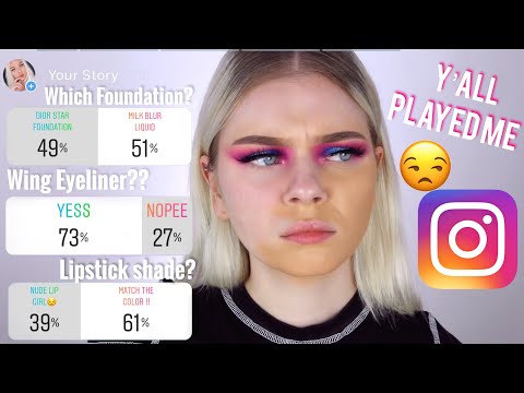  - instagram followers pick my makeup