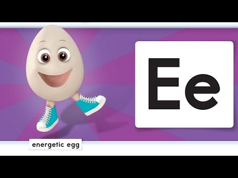 Oxford Phonics World student book level 1 - the alphabet - disc 1 - unit 2 - Letter E - egg envelope