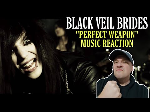 Black Veil Brides - PERFECT WEAPON REACTION | FIRST TIME REACTION TO