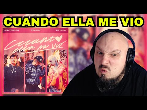 Standly x Lit Killah x Kidd Voodoo - Cuando Ella Me Vio // BATERISTA REACCIONA // Nacho Lahuerta