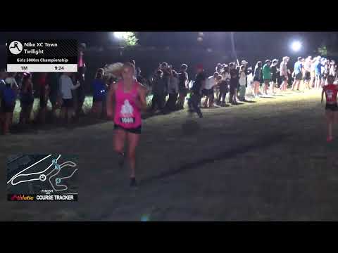Girls 5k XC Championship - Nike XC Town Twilight 2025 [Full Race Replay]