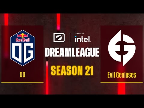 Dota2 - OG vs Evil Geniuses - Game 1 - DreamLeague Season 21 - Group B