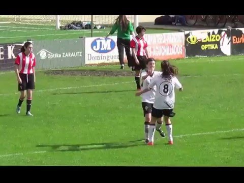 Gol Izaro (Zarautz 5-1 Peña) - www.ligasfutbolfemenino.com