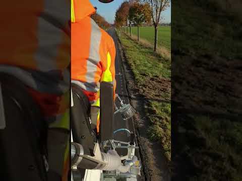 Markiermaschine im Einsatz